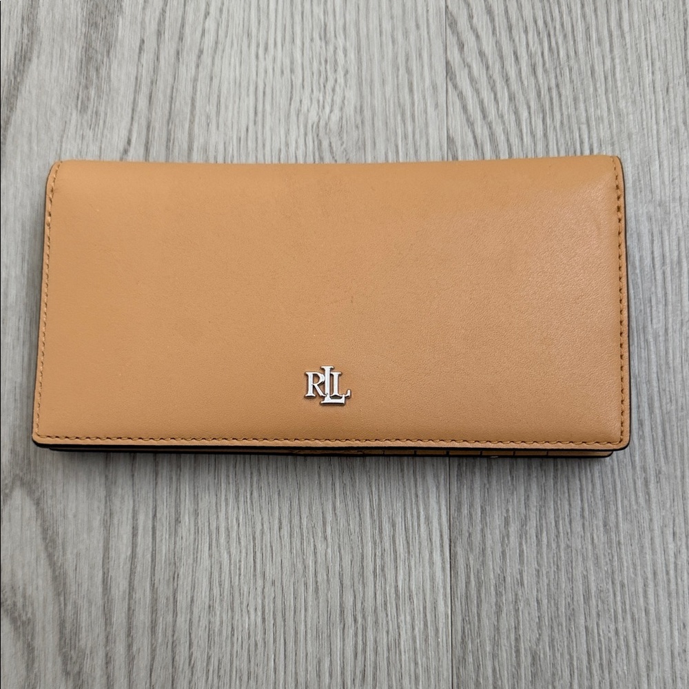 Lauren Ralph Lauren Leather Slim Wallet 🐎💳💕✨